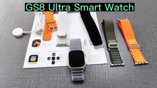 GS8 超新しいスマート電子心拍数モニター Bluetooth ブレスレットスマートウォッチ